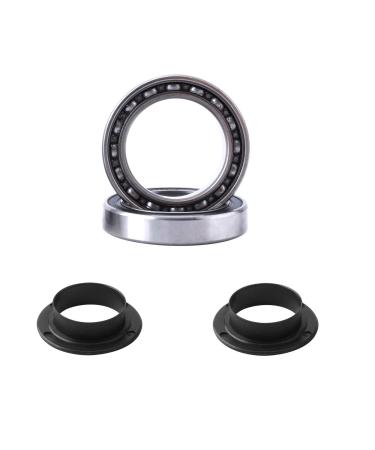 COONIUM Cartridge Sealed Steel Bearing for BSA Threaded (68-73 mm) and BB86 BB90 BB92, PressFit PF41, PF24 Bottom Bracket, 25 (24) X 37mm, Pack of 2