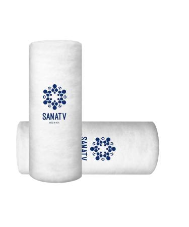 Santav Pure Indian Natural Cotton roll pad for Soft Baby Skin Cleaning - 400 gm roll