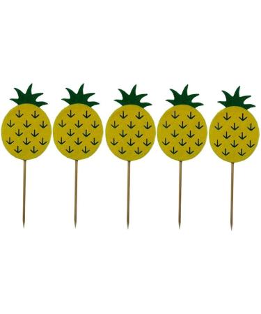 Luzhengyang 5 Pieces Vivid Felt Cupcake Toppers Food Picks for Kids Birthday Party - Buy Online on SooperMarket.com