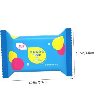 Didiseaon 10 Pcs Underwear Laundry Soap Stain Remover Soap Travel Soap Fabric Stain Remover Cleaning Soap Delicate Laundry Soap Stain Remover Bar Soap Panties Special Soap Essence - Buy Online on SooperMarket.com