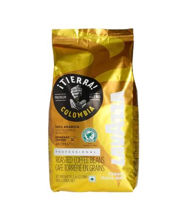 Lavazza Tierra Columbia Arabica Coffee 1.00 kg CD-Lavazza Tierra Columbia 1kg Columbia 1 kg (Pack of 1)