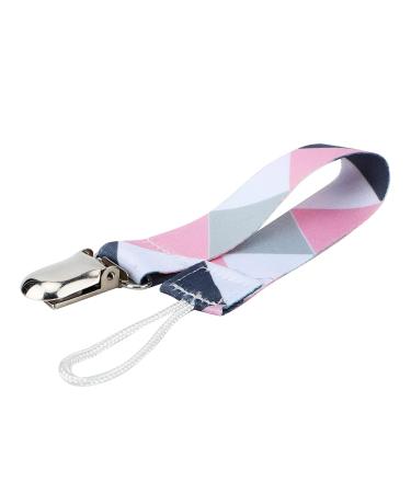 4-Pack Baby Pacifier Clip - Cotton Ribbon Holders for Infants | International Shipping Available - Buy Online on SooperMarket.com