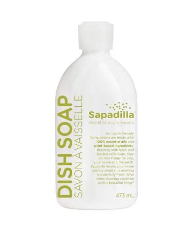 Sapadilla Dish Soap Rosemary/Peppermint 16 Fluid Ounce Rosemary/Peppermint 16 Fl Oz (Pack of 1)