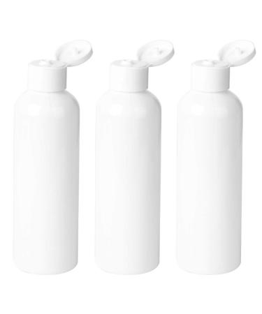 Beaupretty Pump Bottle Dispenser Empty Shampoo Bottles Refillable 200ml Leakproof Travel Bottles Cosmetic Containers for Liquids Cream 5pcs Travel Shampoo