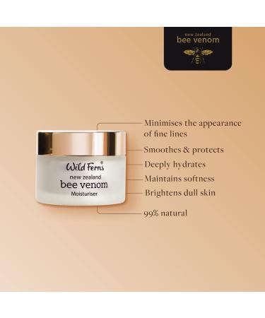 Wild Ferns Bee Venom Moisturiser with Manuka Honey 80+ - 100g | 99% Natural - Buy Online on SooperMarket.com