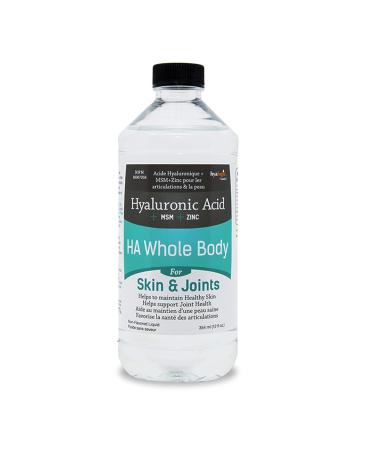 Hyalogic | Hyaluronic Acid Whole Body- 354 ml | Combination of 3 ingredients: HA+MSM+Zinc | 28 Days Supply