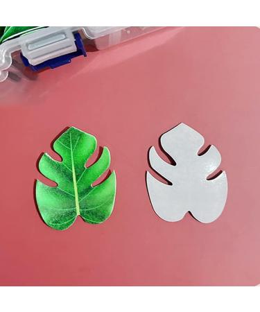 48 Pcs Tropical Leaves Cupcake Toppers Monstera Leaf Cake Decorations Summer Tropical Party Cupcake Decorations Palm Leaf Cake Toppers - Buy Online on SooperMarket.com