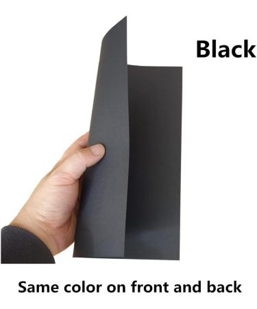 Baisunt 20 Sheets Black Cardstock 250GSM/92lb Thick Blank Craft Paper for DIY Art Project  Scrapbook  Cards and Invitations Making(8.5 x 11 Inches) - Buy Online on SooperMarket.com
