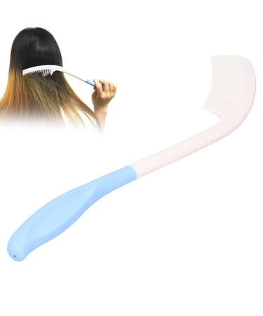 Ergonomic Hair Comb for Seniors | Long Handle ABS Comb with Curved Grip | Ideal for Older Adults - Buy Online on SooperMarket.com