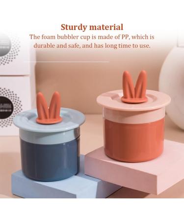 Dajidafu Foam Maker Cup Manual Body Cleaning Bubbler Shower Gel Cream Foamer Bubbles Bottle Portable Home Foaming Tools Dark Blue - Buy Online on SooperMarket.com