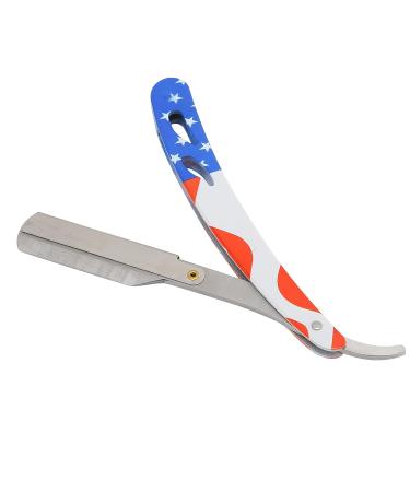 Premium Straight Edge Stainless Steel Razor for Men - Rust & Corrosion Resistant Manual Shaving for Beards & Eyebrows - Perfect for Home & Salons - Buy Online on SooperMarket.com