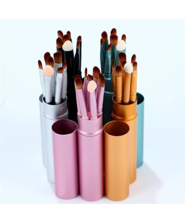 FIOERDTUIE 7 Pieces/Set Woman Girl Makeup Brush with Handle Powder Make Up Cosmetic Brushes Eye Shadow Soft Tool for Professional - Buy Online on SooperMarket.com