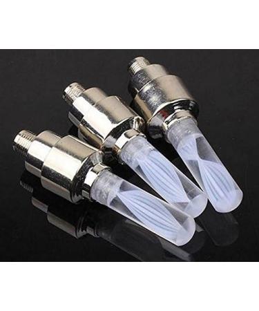 Dkiigame 10 Pack LED Flash Tyre Wheel Valve Cap Light for Car Bike Bicycle - Red, Yellow, Blue, Green, Colorful - Buy Online on SooperMarket.com