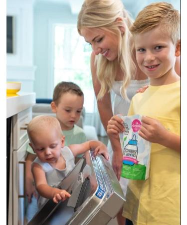 APPLE Baby Dishwasher Pacs - Fragrance Free, Plant Based, Hypoallergenic (25 Count) - Buy Online on SooperMarket.com