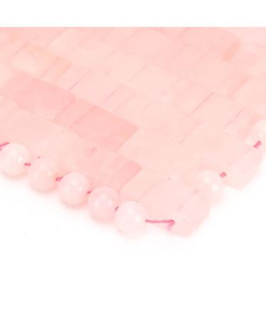 Jade Stone Eye Mask for Relaxation & Anti-Aging | Cooling Rose Quartz Eye Mask for Soothing & Facial Massage - Buy Online on SooperMarket.com