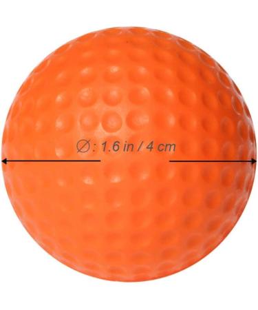VANZACK Flexible Practice Golf Balls - 6 Pack PU Golfballs for Indoor and Outdoor Training - Buy Online on SooperMarket.com