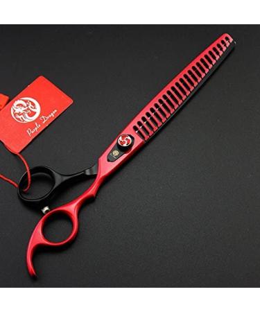 Purple Dragon 8.0 inch Professional Pet Grooming Scissors - Dog Chunker Shears - Buy Online on SooperMarket.com