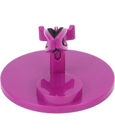 Nail Polish Holder Wide Angle Adjustable Nail Polish Holder Amateur Painting Base (Purple) - Buy Online on SooperMarket.com