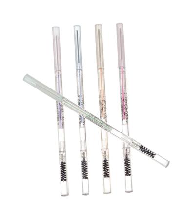 MUSISALY 5pcs Anti-perspiration Eyebrow Pens Ash Brown Eyebrow Pencil Brow Pencils Best Eyebrow Pencil Paste