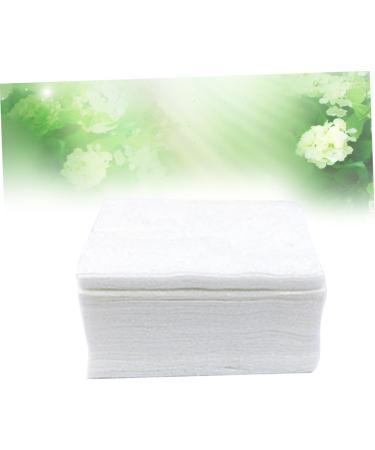 FOMIYES 100pcs Thin Cotton Pads - Nail Polish Remover & Makeup Remover Pads in Plastic Box - Premium White Cotton for Cosmetics - Buy Online on SooperMarket.com