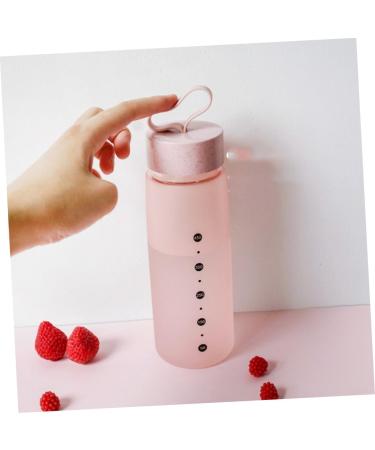 KOMBIUDA 520 Drinking Pink Portable Frosted Water Ml Creative Couples Bottle re-usable - Buy Online on SooperMarket.com