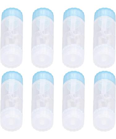 12-Part Transparent Contact Lens Container Box - Travel & Storage Set for Everyday Use | Bulk-Eye Lens Holder - Buy Online on SooperMarket.com