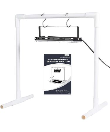 Caydo 20W LED UV Screen Printing Exposure Light with Stand - Ideal for Screen Printing and Cyanotypes - Buy Online on SooperMarket.com