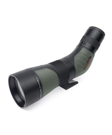 Athlon Optics Ares UHD 15-45x65 Spotting Scope - 45 Degree, Green/Black