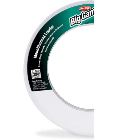 Berkley Trilene Big Game Mono Leaders 40lb 55yd Clear | Monofilament Fishing Leader - Buy Online on SooperMarket.com