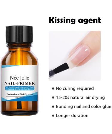Dajidafu 2 Pieces Nail Dehydrator 15ML Primer Manicure Professional Long-lasting Balance Prevention Household Salon Shop - Buy Online on SooperMarket.com