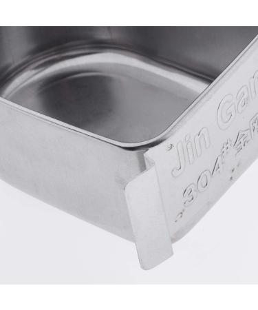 LOVIVER Stainless Steel Bird Feeding & Water Bowl for Parrots Cockatiels Budgies - Hanging Bowl (1pc) - Buy Online on SooperMarket.com