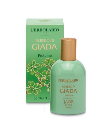L'Erbolario Jade Plant - Notes Of Bergamot Jade Flower And Lemon - Floral Fragrance For Women - Reflects Radiance - Offers Charm And Positive Energy - Long Lasting Wear - 1.6 Oz EDP Spray