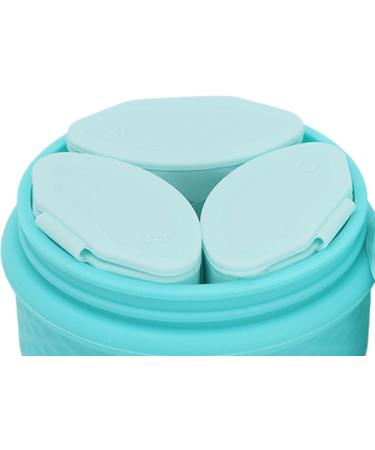 Verdant Touch Empty Silicone Cream Jar Travel Silicone Makeup Container Refillable Portable Cream Jar Blue - Buy Online on SooperMarket.com