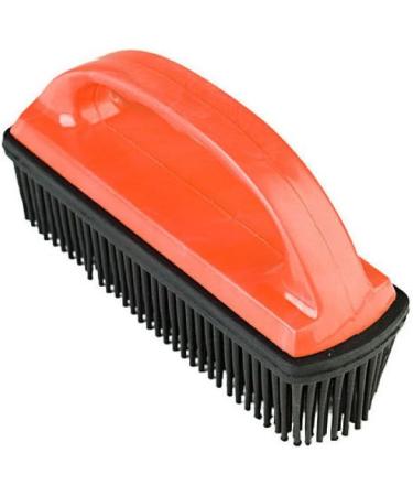 Buy Horze Hair & Lint Remover Brush - Rubber - Red - One Size | International Shipping Available - Buy Online on SooperMarket.com