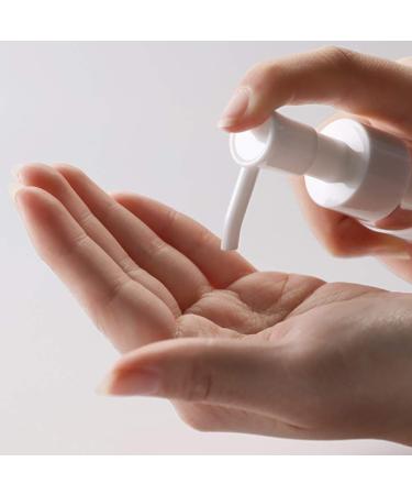 3Pcs 100ml Empty Refillable Clear Plastic Pump Bottle Travel Bottle Make Up Cosmetic Container Dispenser for Lotion Shampoo 100ml/3.4oz - Buy Online on SooperMarket.com