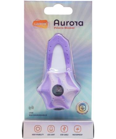 LaRoo Safety LED-Flashing Light for Dogs Cats LED-Light Pendant Keyring Clip on Dog Collar Charms Blinker Light Waterproof Safety Light for Walking the Dog and Outdoor Sports rechargable Purple-1 - Buy Online on SooperMarket.com