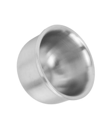 Professional Shaving Foam Mug - Portable Stainless Steel Shaving Bowl for Home & Travel - Buy Online on SooperMarket.com