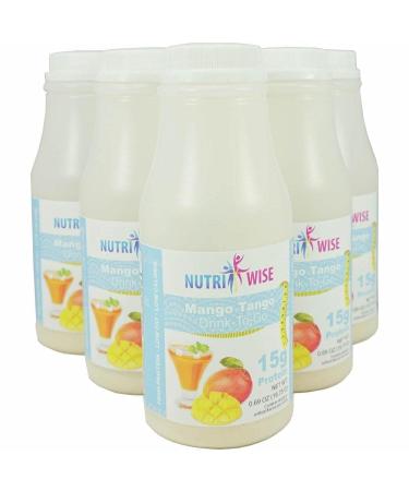NutriWise - Peach Mango High Protein Diet Drink (6/bottles)