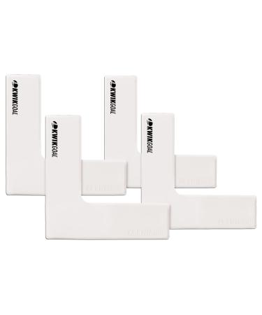 Kwik Goal Flat Corner Marker (Pack of 4) White