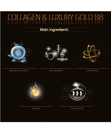 3W CLINIC Collagen & Luxury Gold BB Cream 1.69Oz SPF50+/PA+++ - Wrinkle Care Formula - Buy Online on SooperMarket.com
