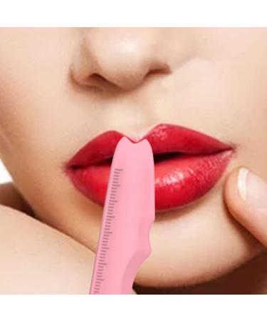OSALADI Silicone Beauty Ruler Travel Stickers Eyeliner Stencils for Hooded Eyes Makeup Supply Protection Pink - Buy Online on SooperMarket.com