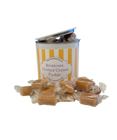 Personalized Customise With Your Own Message 250g Paint Pot Tin of Bristow's Clotted Cream Fudge