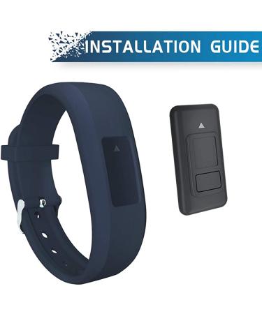 Adjustable Replacement Wristbands for Garmin Vivofit 3/jr/jr 2 - 3 Pack Black/Navy/Gray - Kids, Women, Men - Regular Fit (6.0-9.0 in) - Watch Buckle - iBREK (No Tracker) - Buy Online on SooperMarket.com