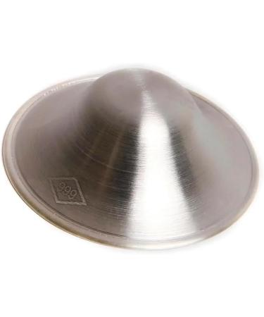 ebebek 999 Pure Sterling Silver Nursing Cups for Sore Breasts - Nickel-Free Breast Shields for Newborns & Breastfeeding Moms - Buy Online on SooperMarket.com