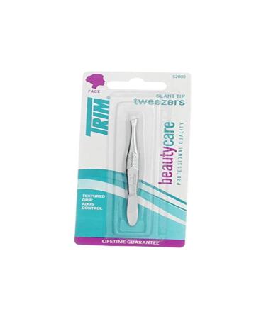 Trim Professional Quality Slant Tip Tweezers 52900 6 - Tweezers