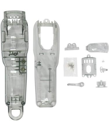 Brensty 1Set Gray Hair Clipper Back Housing Cover Clear Front Lid for Hair Trimmer Tools Kit - Buy Online on SooperMarket.com