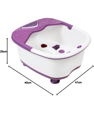 Shop Homedics Deep Soak Luxury Foot Spa - Circulatory Foot Bath with Massage Inserts Pedicure Attachment & Water Heating - Buy Online on SooperMarket.com