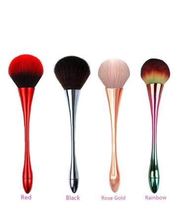 Professional Foundation Powder Makeup Brush - Synthetic Blending Brush with Metal Handle for Flawless Face Makeup - Buy Online on SooperMarket.com