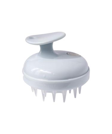 Vanity Planet Scalp Massaging Shampoo Brush - Groove Blue/Grey - Handheld Vibrating Massager - Water-Resistant Shower Tool Cleanses and Soothes the Scalp to Promote Hair Growth Blue/Grey (New Model)