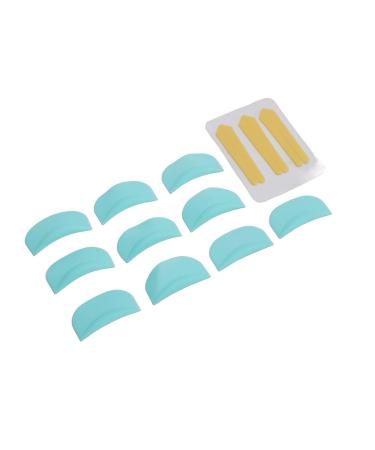 Eyelash Perm Curler Makeup Tools Flexible Lash Perm Ribbon Pads Easy To Clean Elastic for Salon Use (Narootec3fnsgeybr-12)